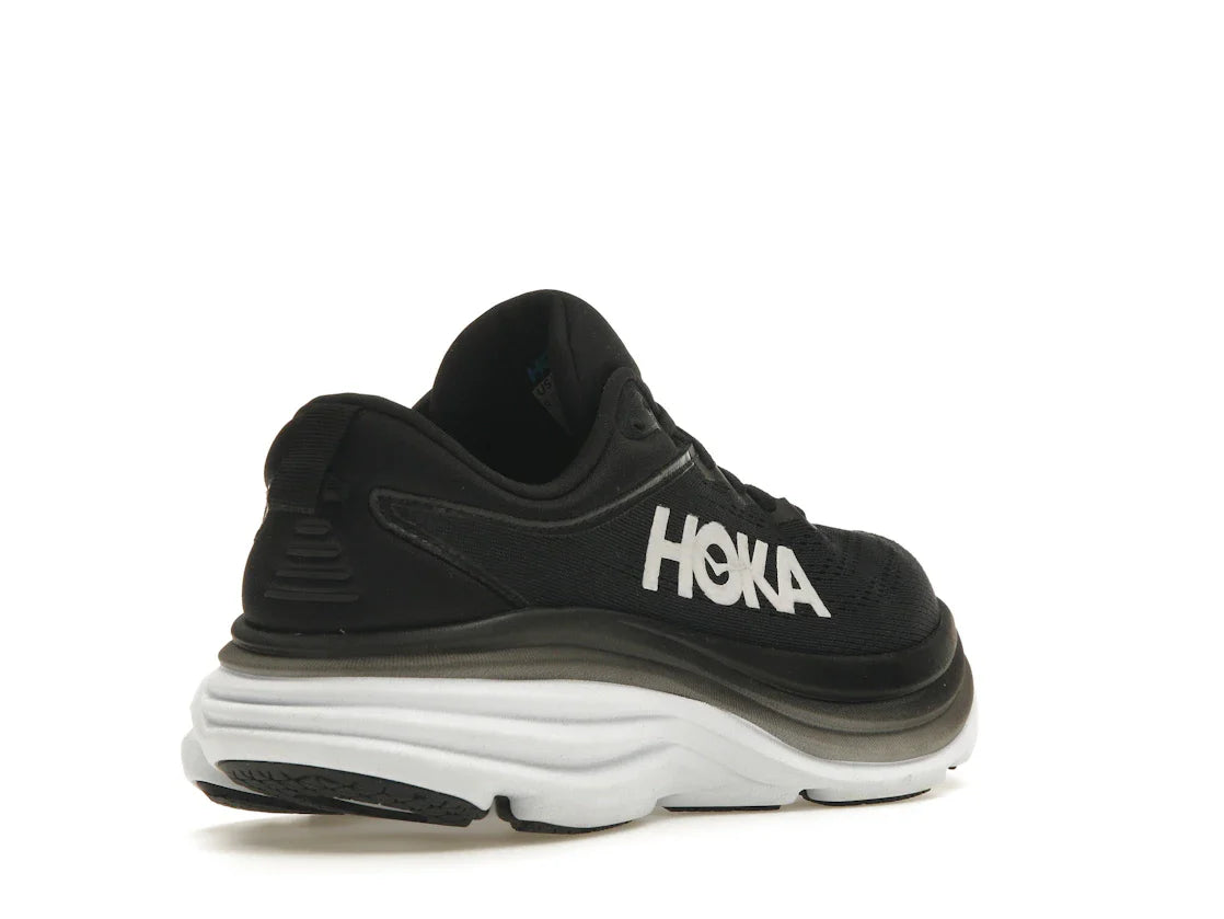 Hoka One One Bondi 8 Schwarz Weiß (Damen)