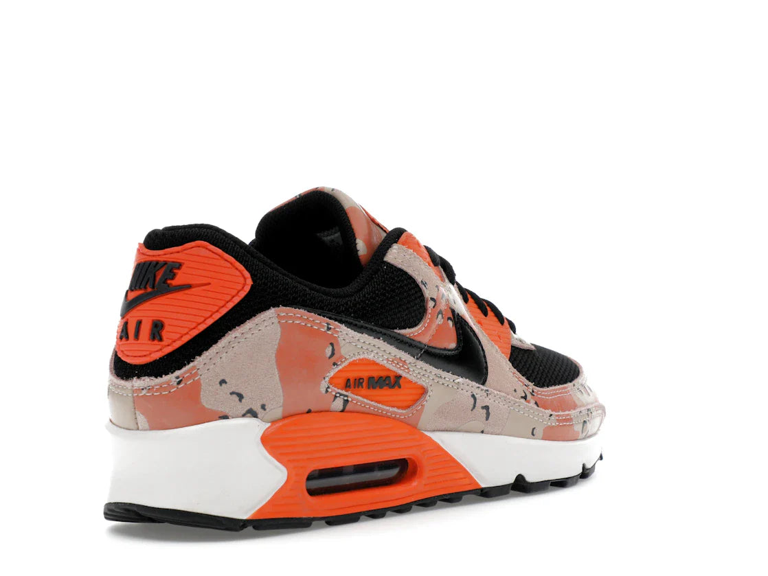 Nike Air Max 90 Premium Bio Beige Safety Orange Camo