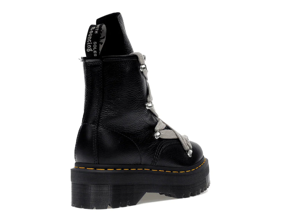 Dr. Martens 1460 Quad Ledersohle Pentagramm Jumbo Schnürstiefel Rick Owens Schwarz