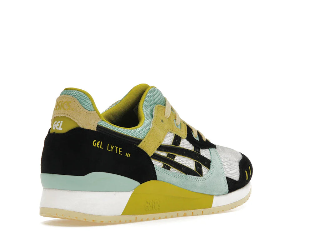 ASICS Gel-Lyte III OG Weiß Schwarz Moosgrün Blau