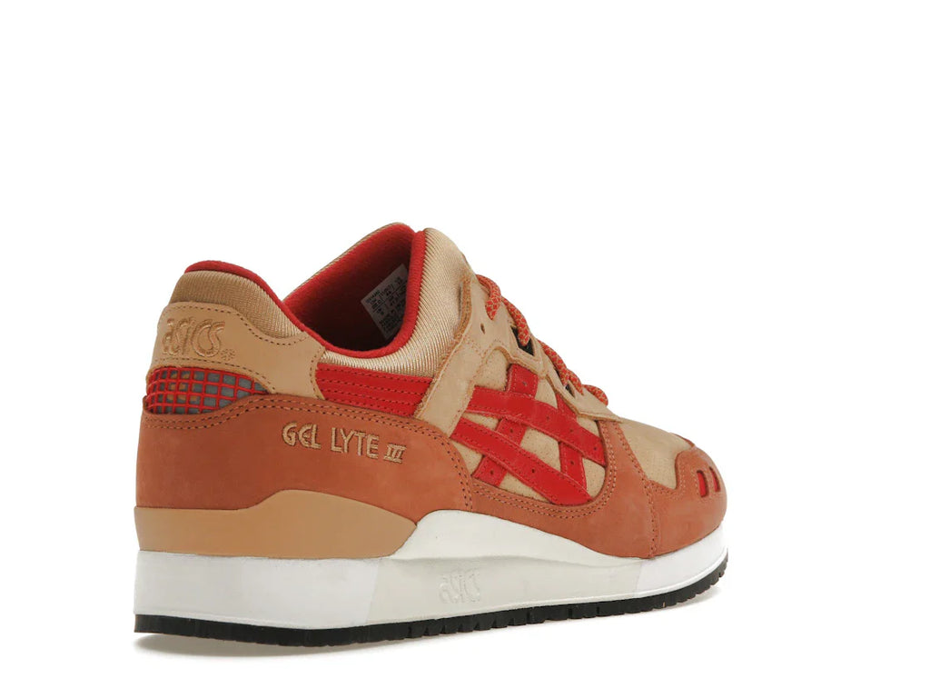 ASICS Gel-Lyte III '07 Remastered Kith Marvel X-Men Gambit Geöffnete Verpackung (Sammelkarte nicht enthalten)