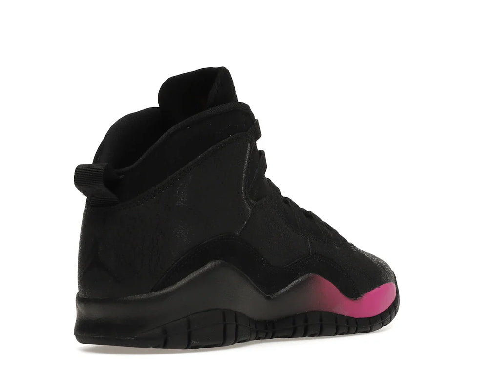 Jordan 10 Retro Schwarz Fuchsia Schwarz (GS)
