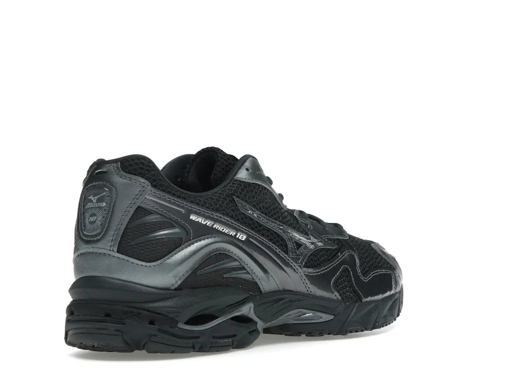 Mizuno Wave Rider 10 Schwarz Sand Metallic Grau