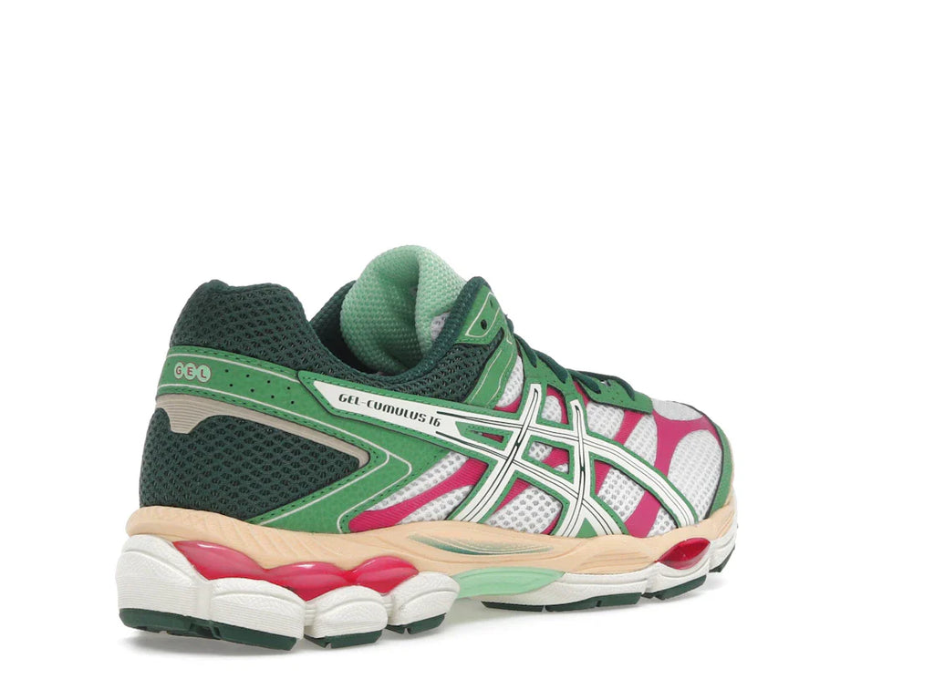 ASICS Gel-Cumulus 16 Grün Creme Elfenbein