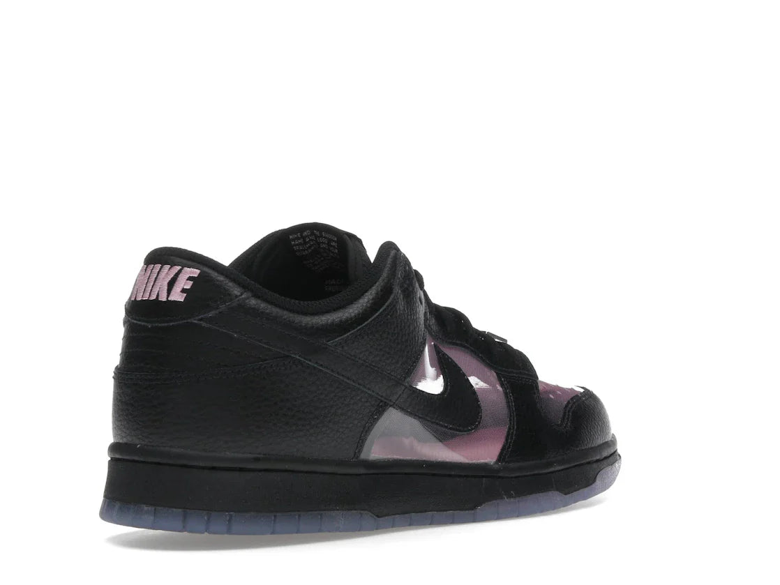 Nike Dunk Low Retro Transparent Schwarz Pink Rise