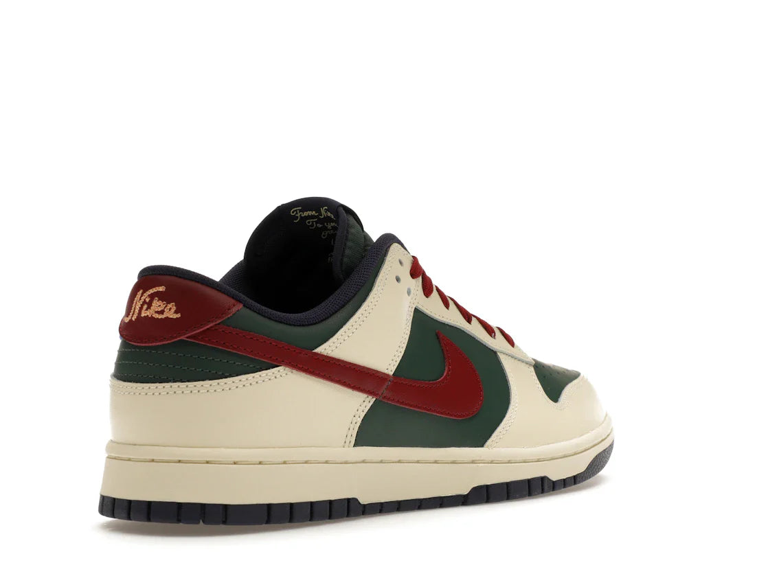 Nike Dunk Low Retro From Nike To You Tan Green