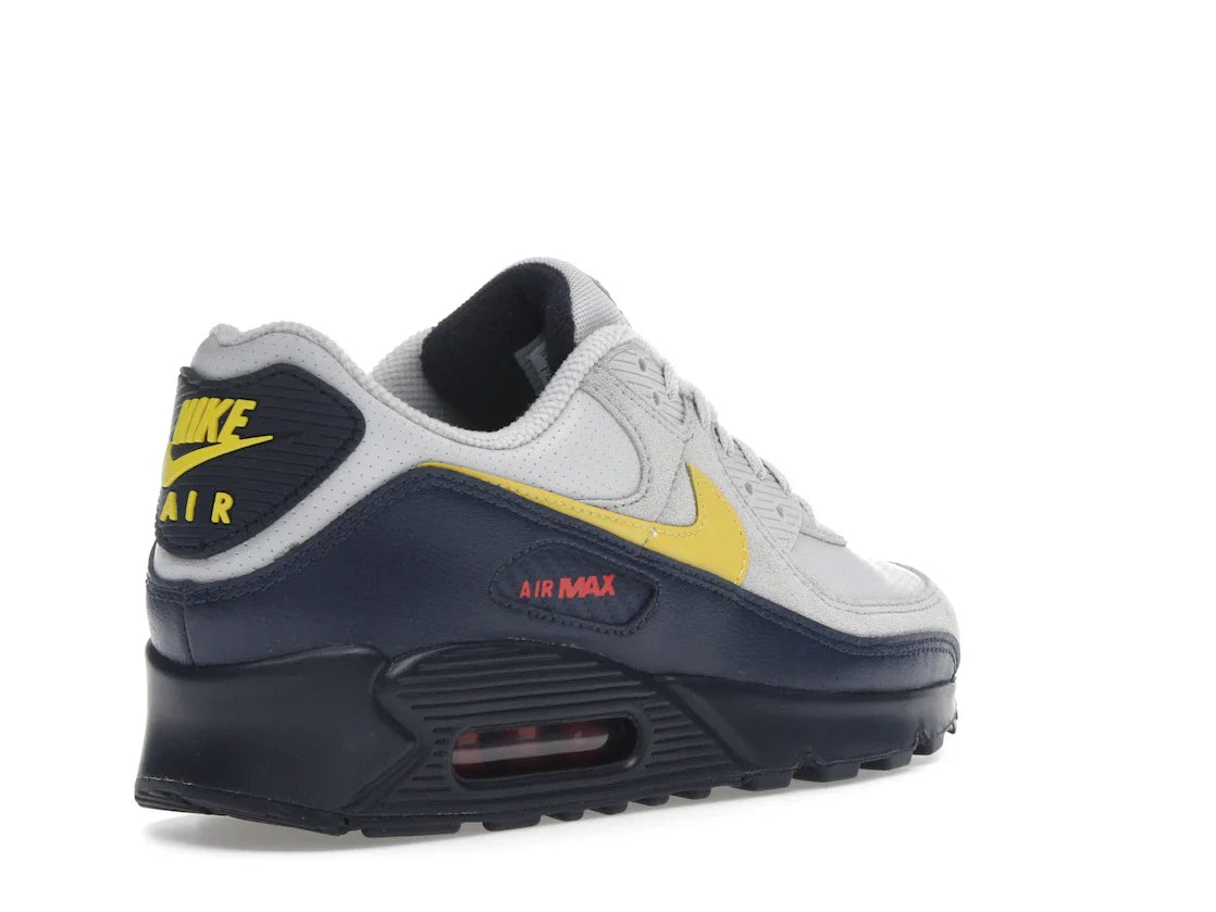 Nike Air Max 90 Neutralgrau Tourgelb