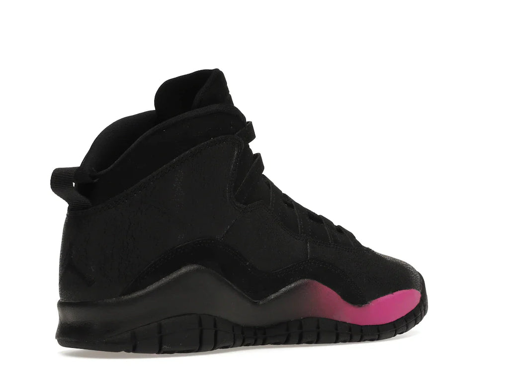 Jordan 10 Retro Schwarz Fuchsia Schwarz (GS)