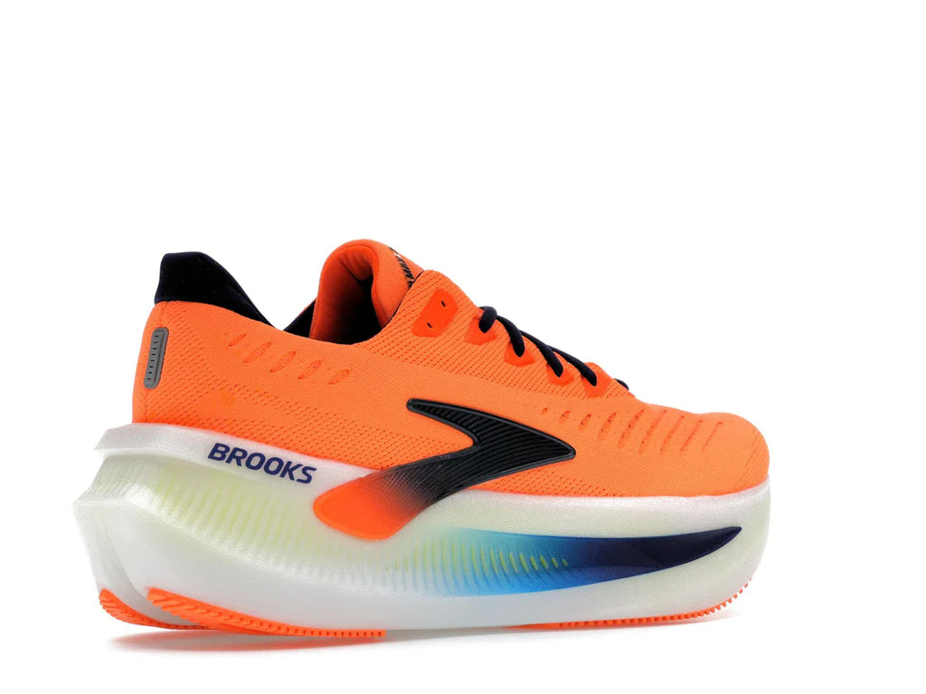 Brooks Glycerin Max 2 Orange Beacon Blau