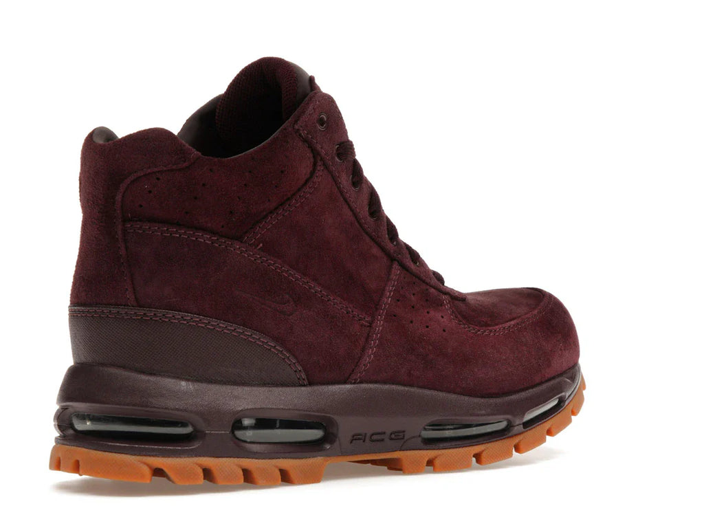 Nike Air Max Goadome Tiefburgunderfarbenes Wildleder