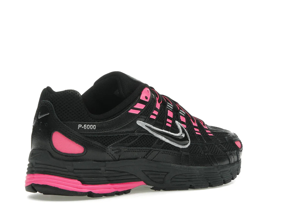 Nike P-6000 Pink Blast Metallic Silver Black