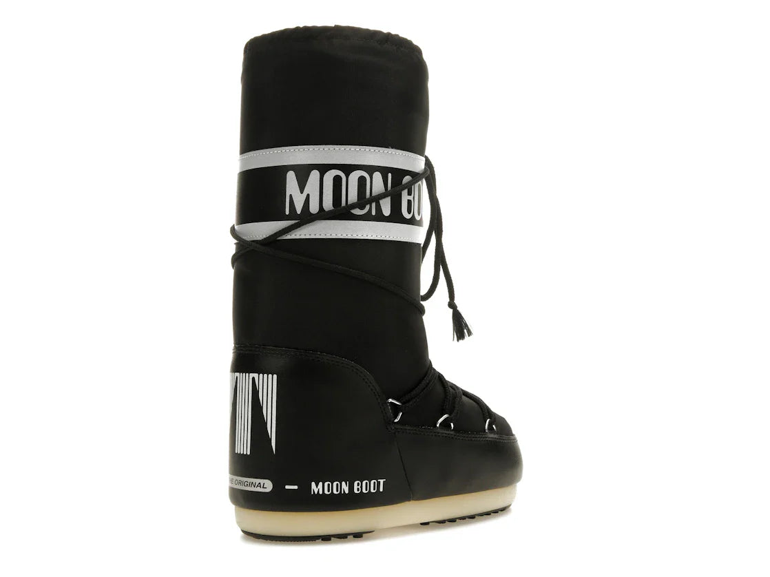 Moon Boot Icon Nylonstiefel Schwarz
