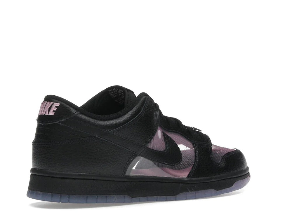 Nike Dunk Low Retro Transparent Schwarz Pink Rise