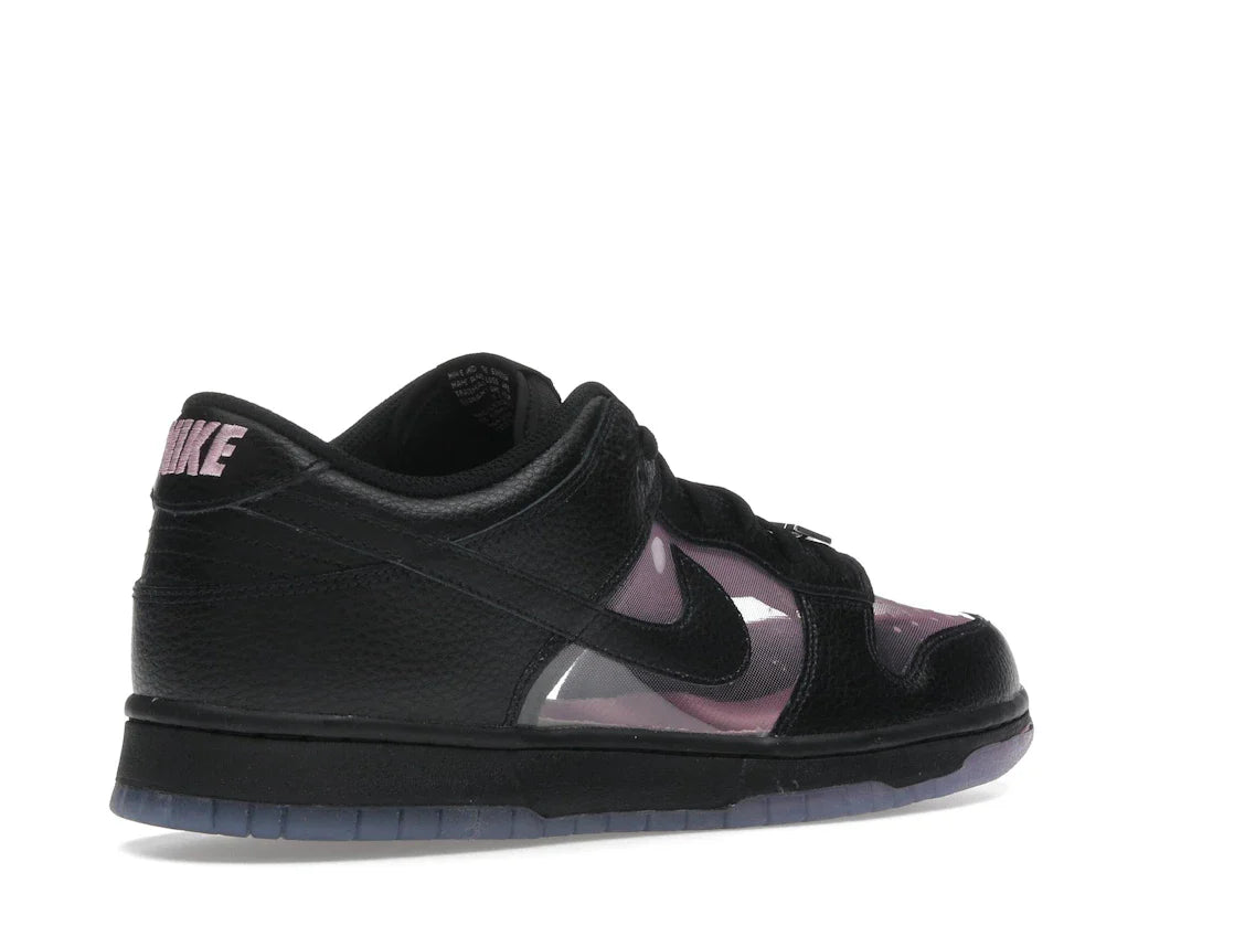 Nike Dunk Low Retro Transparent Schwarz Pink Rise