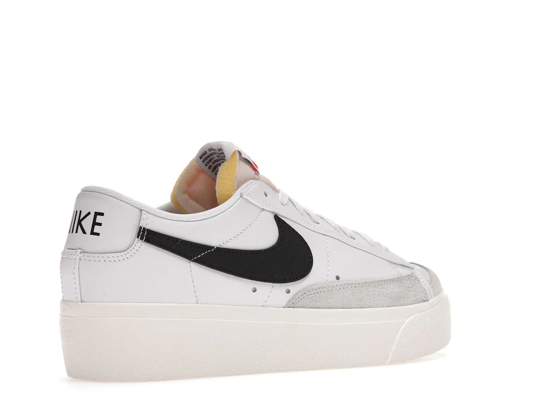 Nike Blazer Low Platform Weiß Schwarz (Damen)