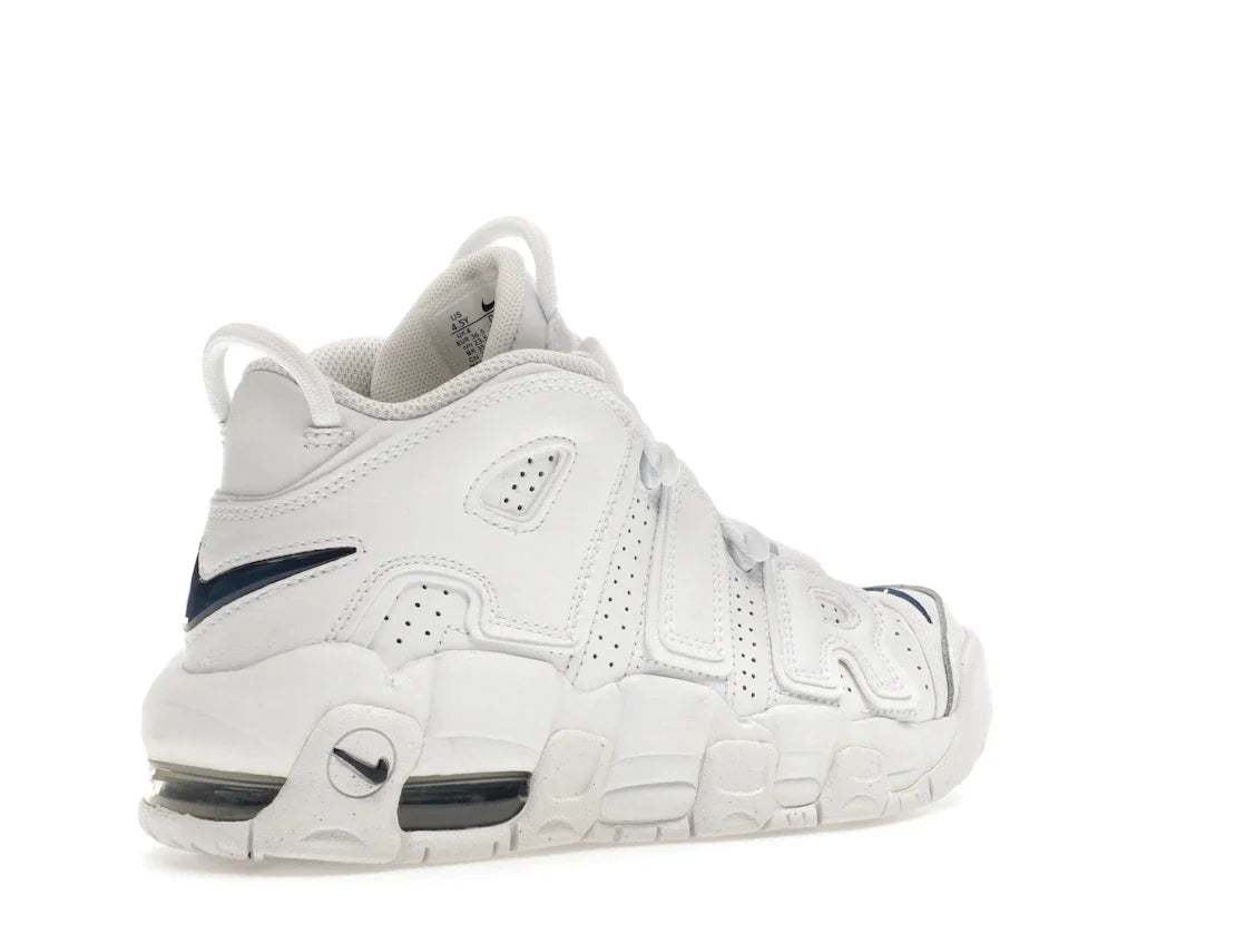 Nike Air More Uptempo Weiß Mitternachtsblau (GS)