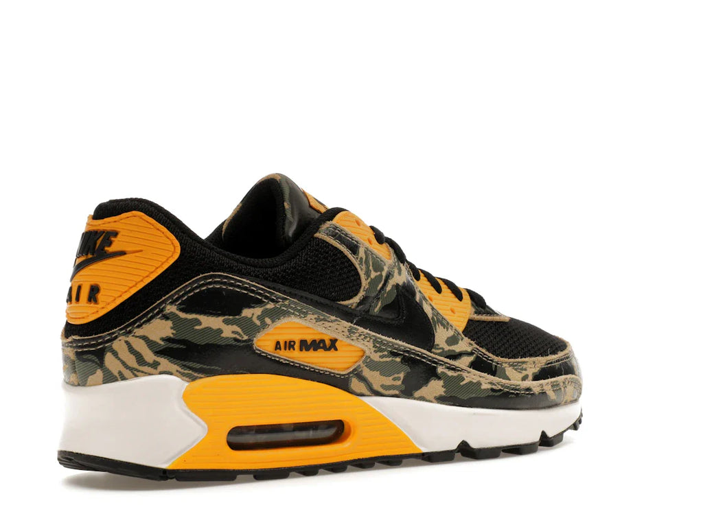 Nike Air Max 90 Premium Schwarz University Gold Camo