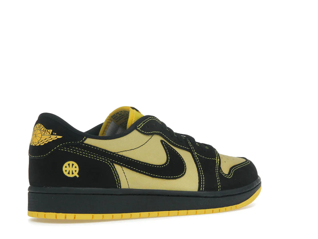 Jordan 1 Retro Low OG Quai 54 Schwarz Tour Gelb Rot