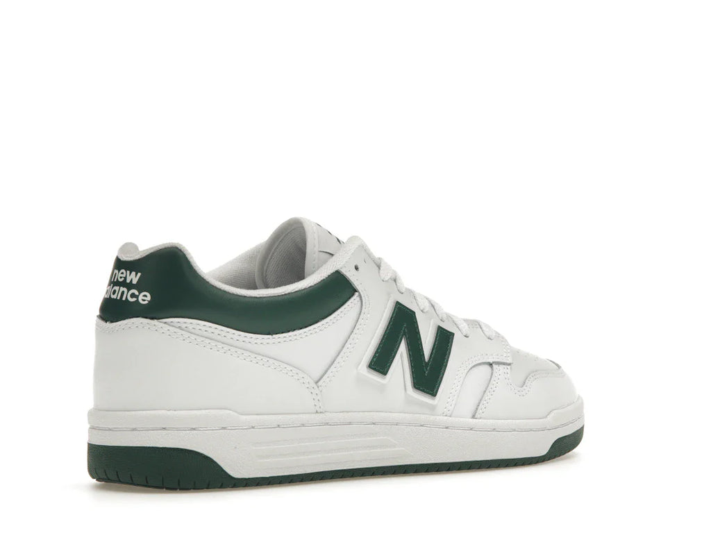 New Balance 480 Weiß Nachtsichtgrün