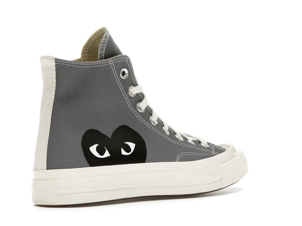 Converse Chuck Taylor All Star 70 Hi Comme des Garcons PLAY Grau