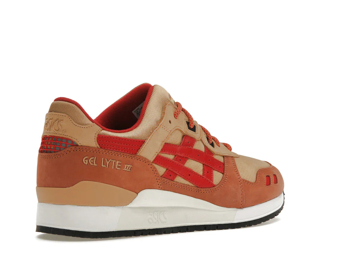 ASICS Gel-Lyte III '07 Remastered Kith Marvel X-Men Gambit Geöffnete Verpackung (Sammelkarte nicht enthalten)
