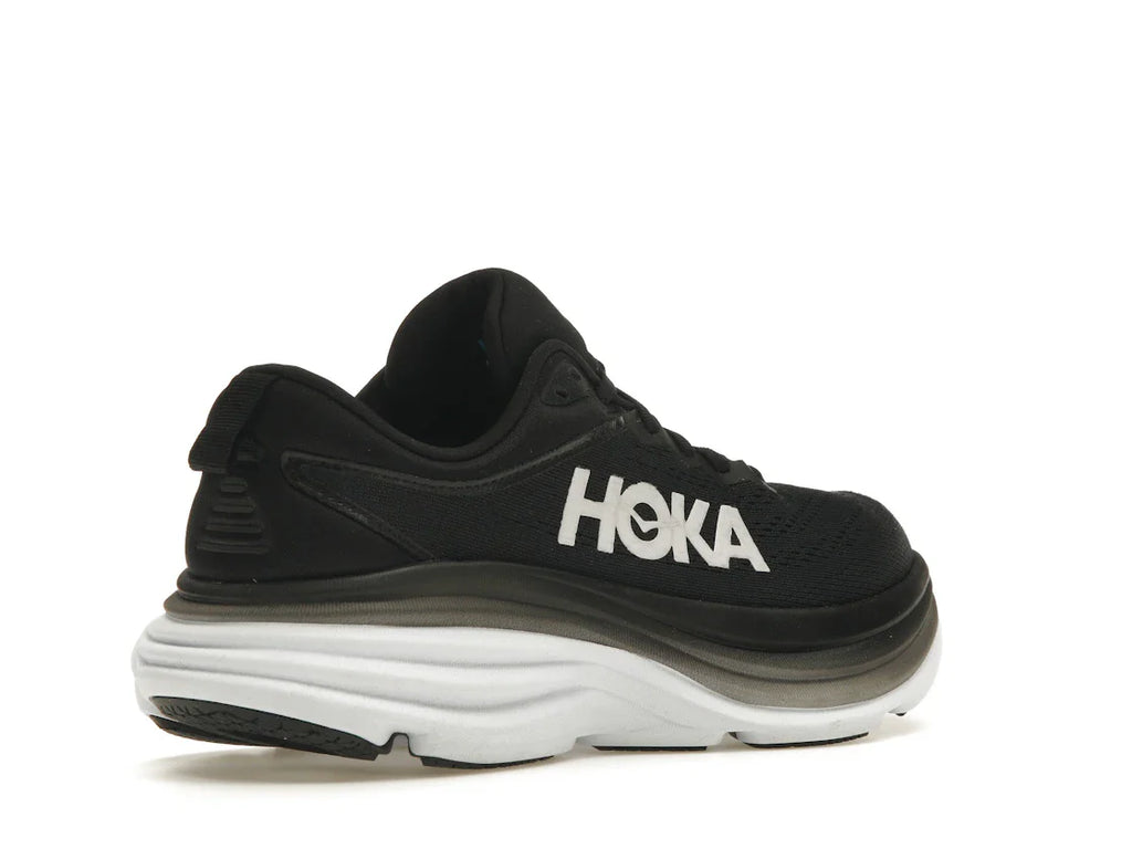 Hoka One One Bondi 8 Schwarz Weiß (Damen)
