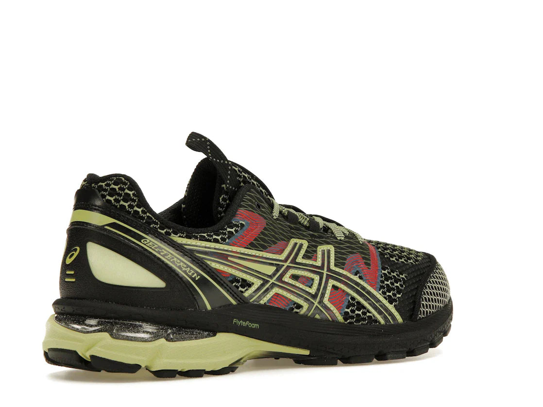 ASICS US4-S Gel-Terrain Kiko Kostadinov Schwarz Neon Limette