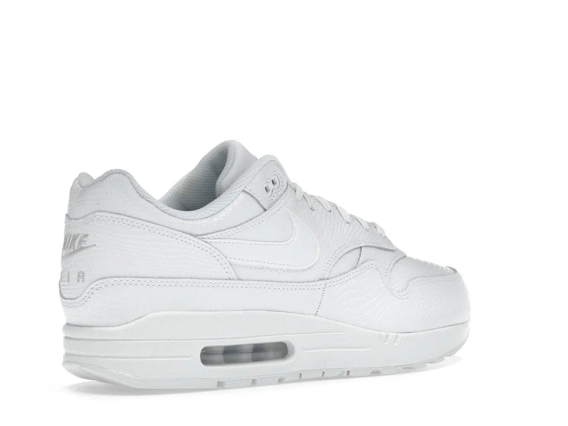 Nike Air Max 1 Premium Weiß Schlangenleder