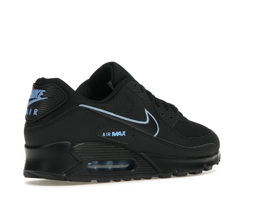 Nike Air Max 90 Schwarz Universitätsblau