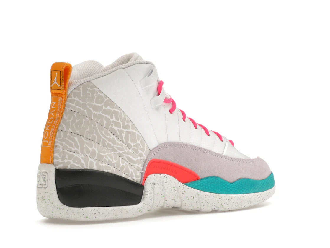 Jordan 12 Retro White Vapor Green (GS)