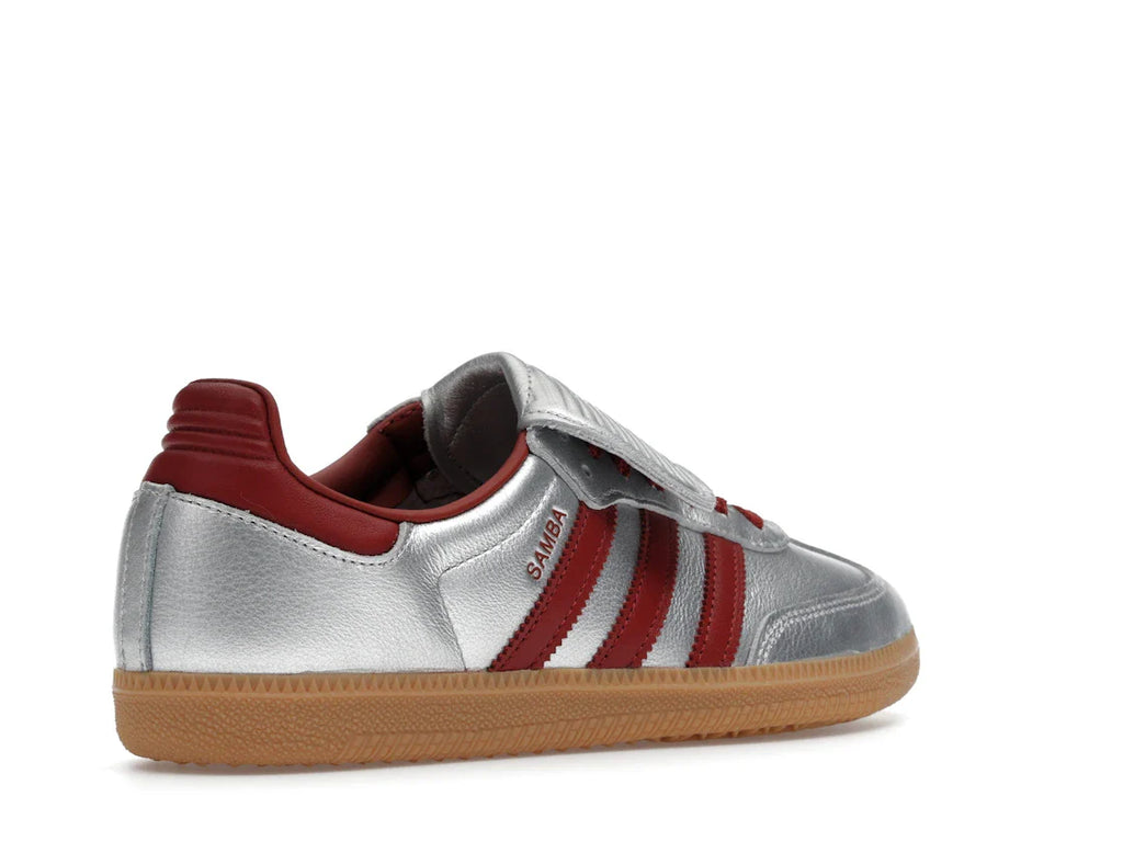 adidas Samba LT Silber Metallic Ruby Gum (Damen)