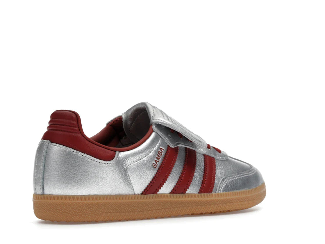 adidas Samba LT Silber Metallic Ruby Gum (Damen)