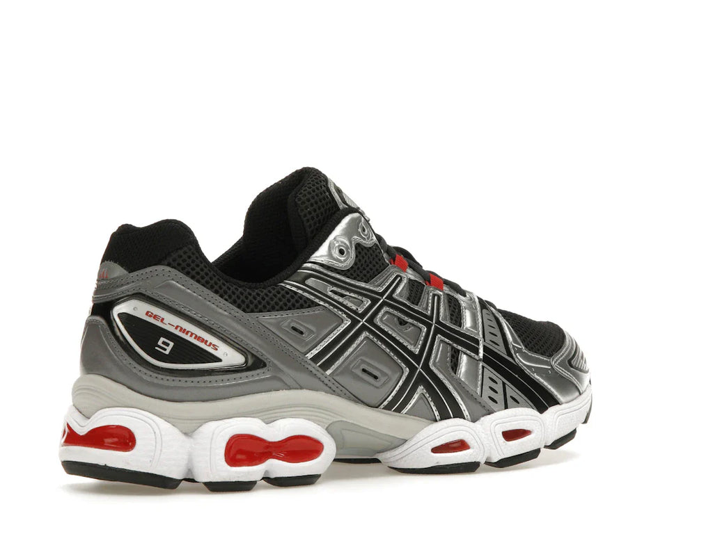 ASICS Gel-Nimbus 9 Graphitgrau Rot