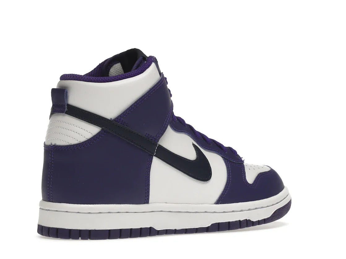 Nike Dunk High Electro Purple Midnight Navy (GS)