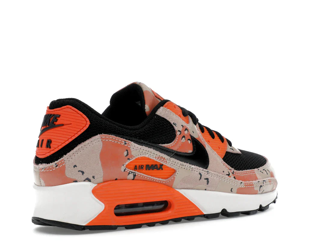 Nike Air Max 90 Premium Bio Beige Safety Orange Camo