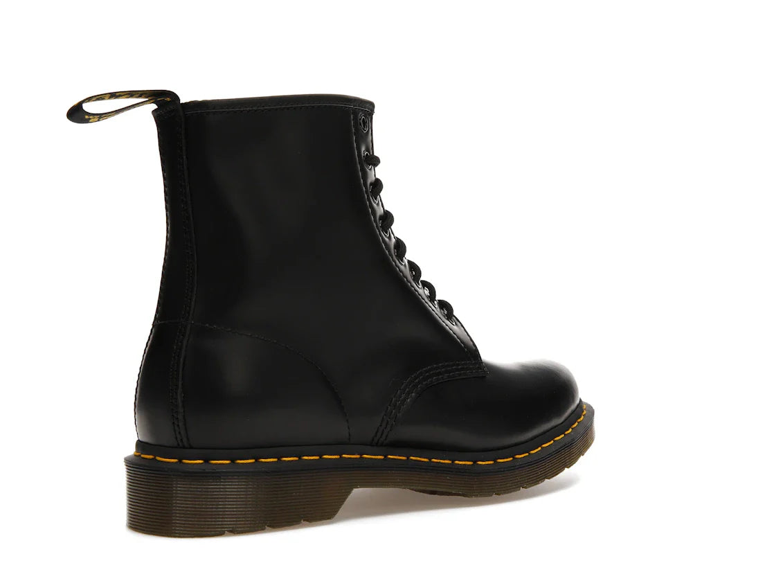 Dr. Martens 1460 Schnürstiefel aus Glattleder, Schwarz
