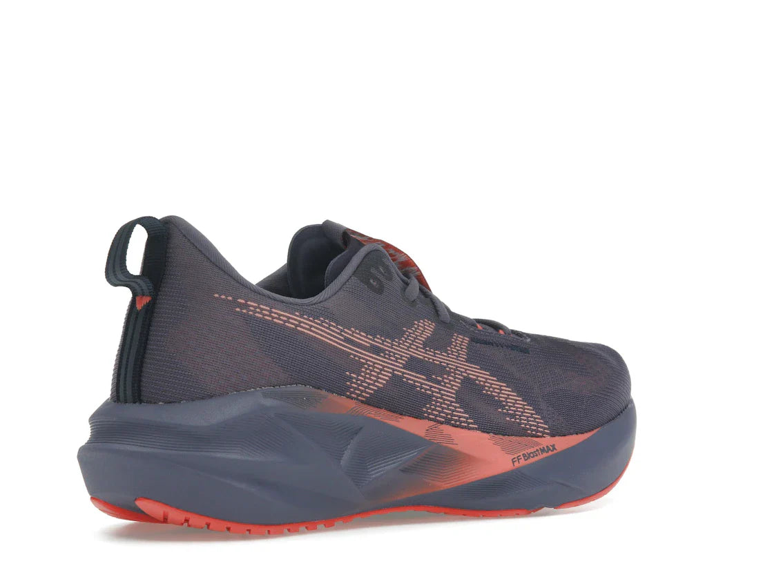 ASICS Novablast 5 Grauviolett Korallenriff