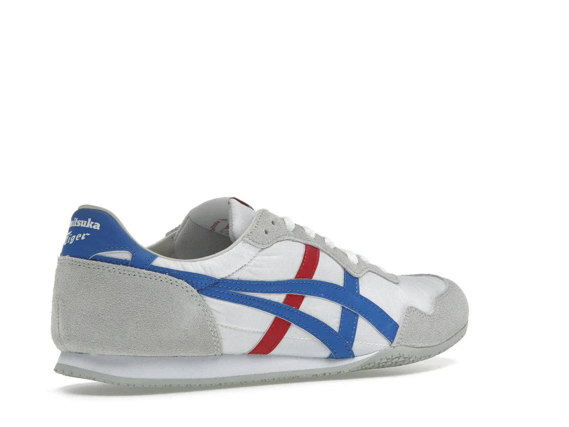 Onitsuka Tiger Serrano Weiß Directoire Blau Rot