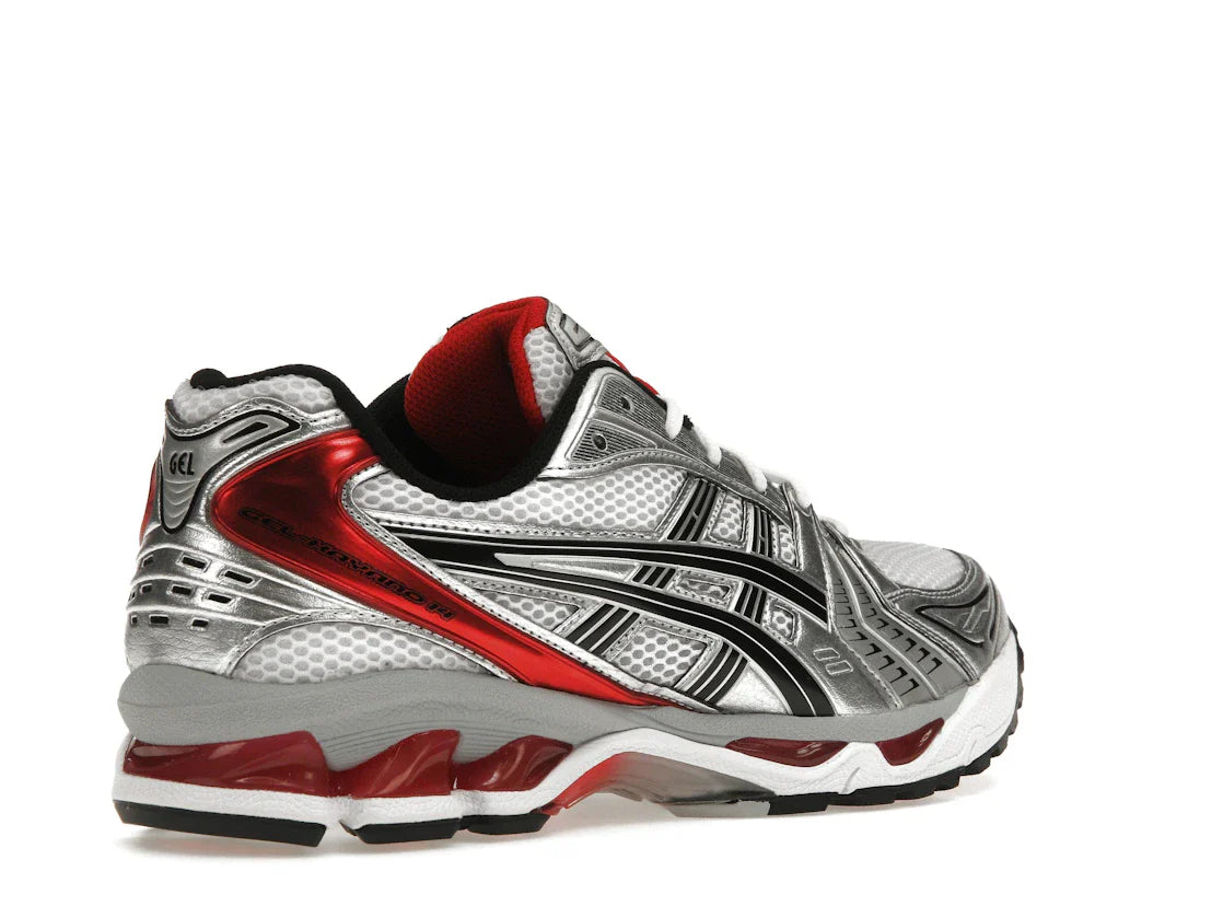 ASICS Gel-Kayano 14 Weiß Klassisches Rot