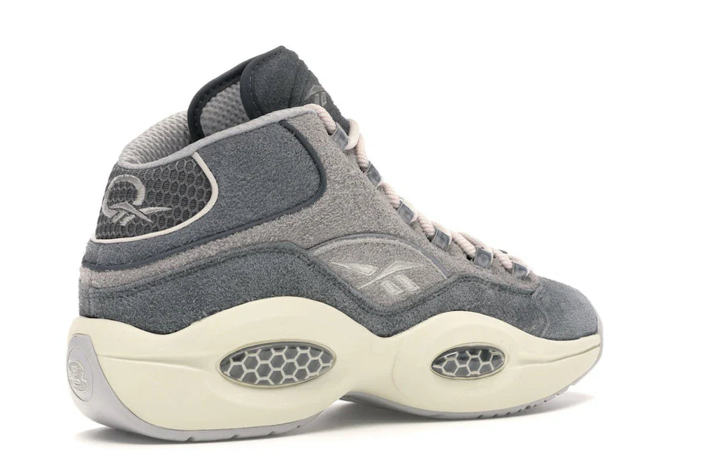 Reebok Question Mid Gray Suede