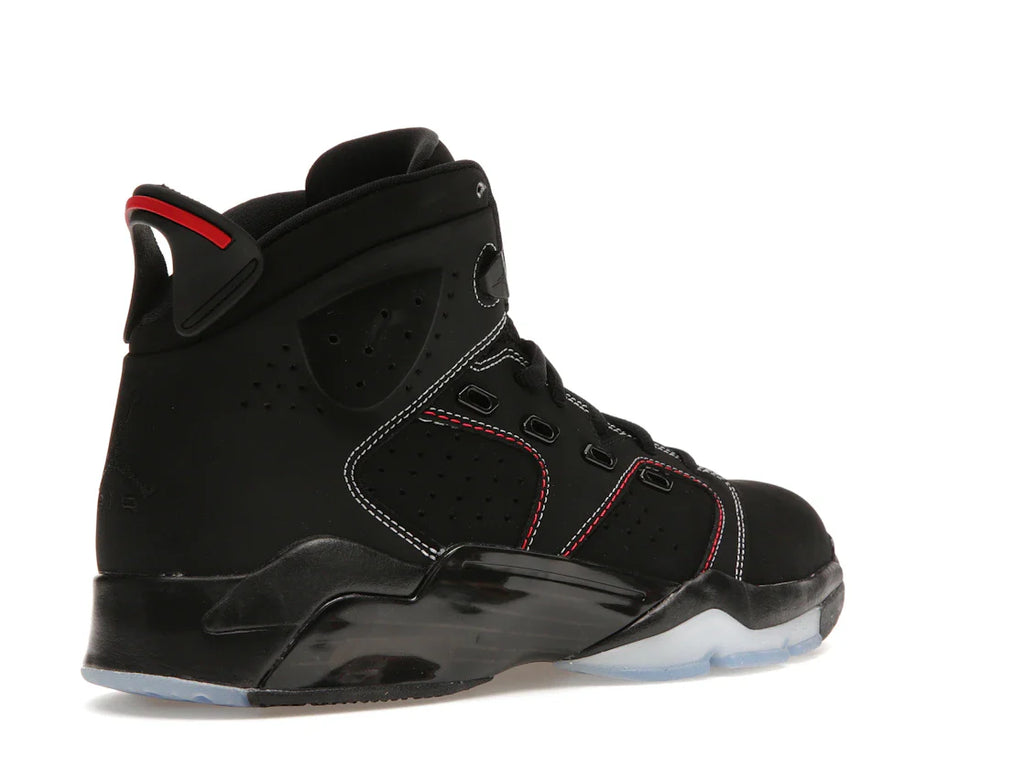 Jordan 6-17-23 Schwarz Weiß Rot Kontrastnähte