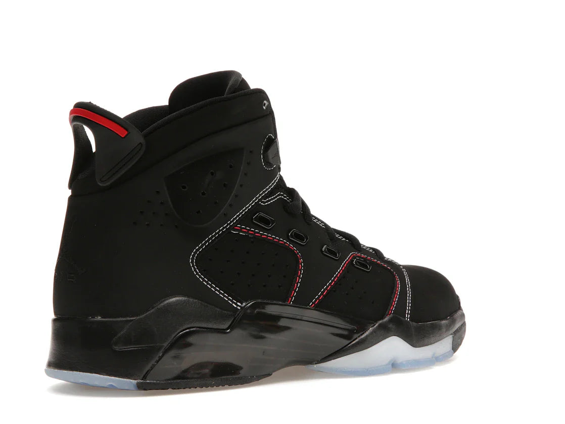 Jordan 6-17-23 Schwarz Weiß Rot Kontrastnähte