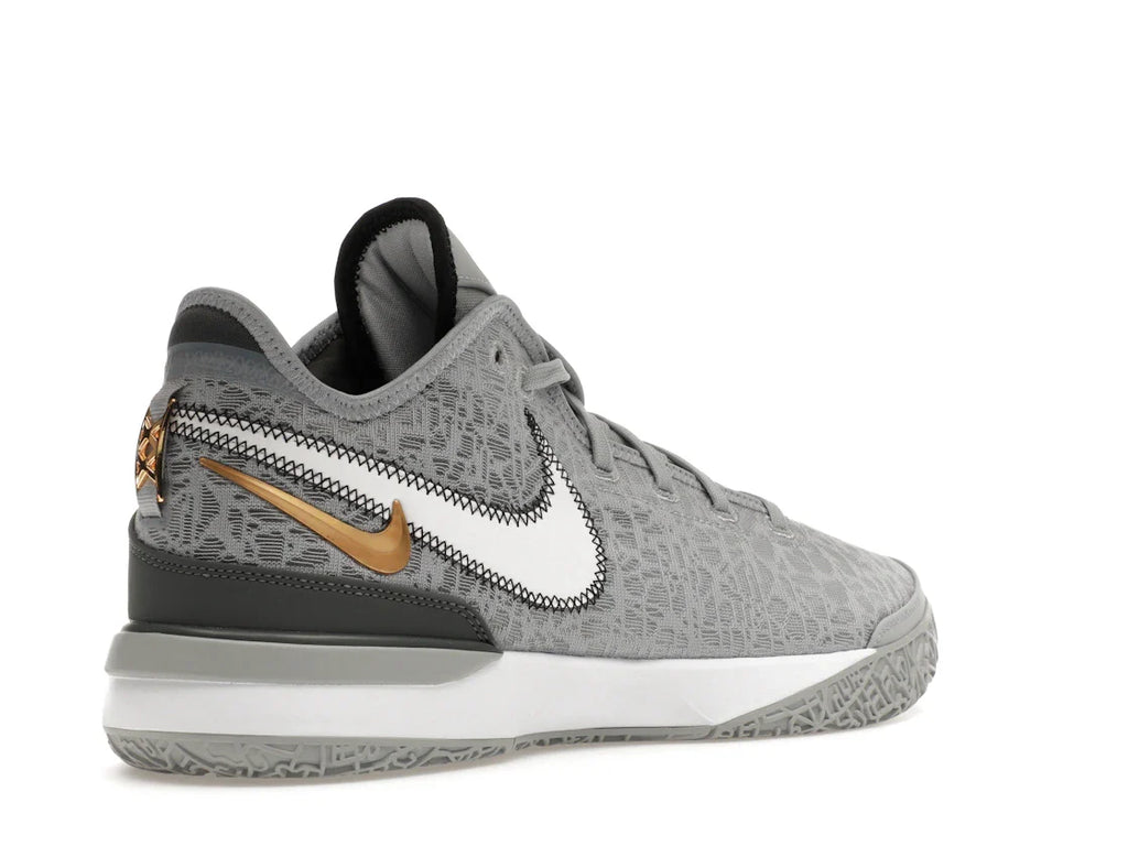 Nike Zoom LeBron NXXT Gen Wolf Gray Metallic Gold