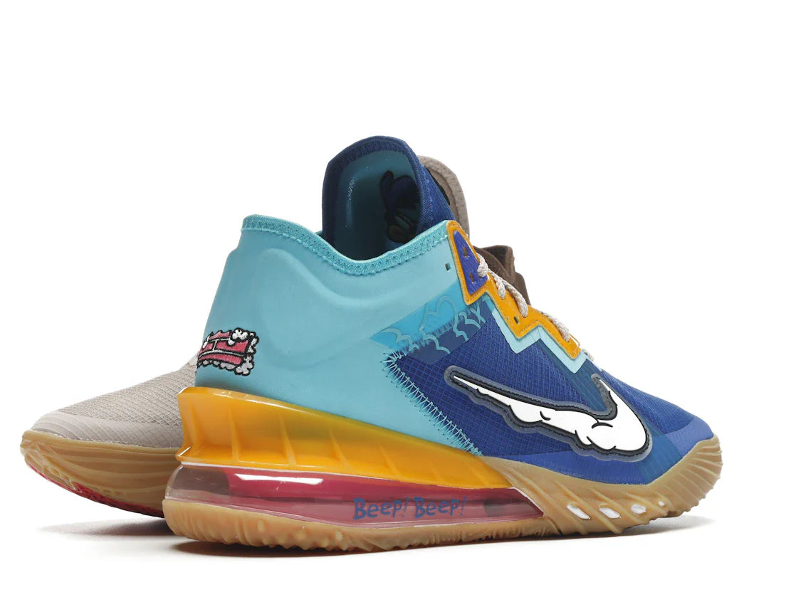 Nike LeBron 18 Low Wile E. vs. Roadrunner Space Jam
