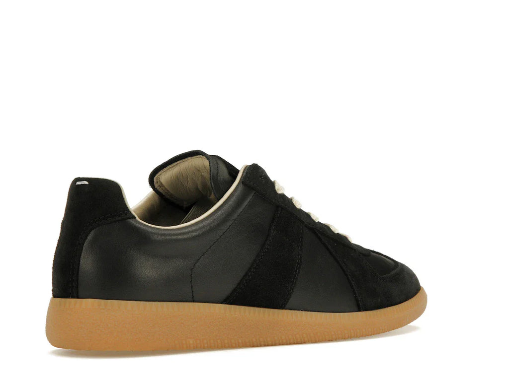 Maison Margiela Replika Deutsche Armee-Trainer (GATs) Schwarzer Gummi