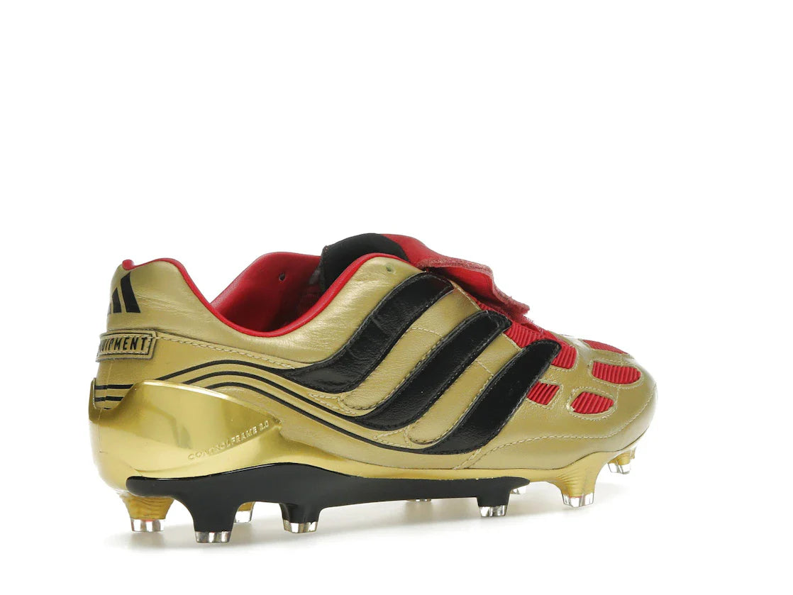 adidas Predator Precision FG Zinedine Zidane Gold Metallic Hergestellt in Deutschland