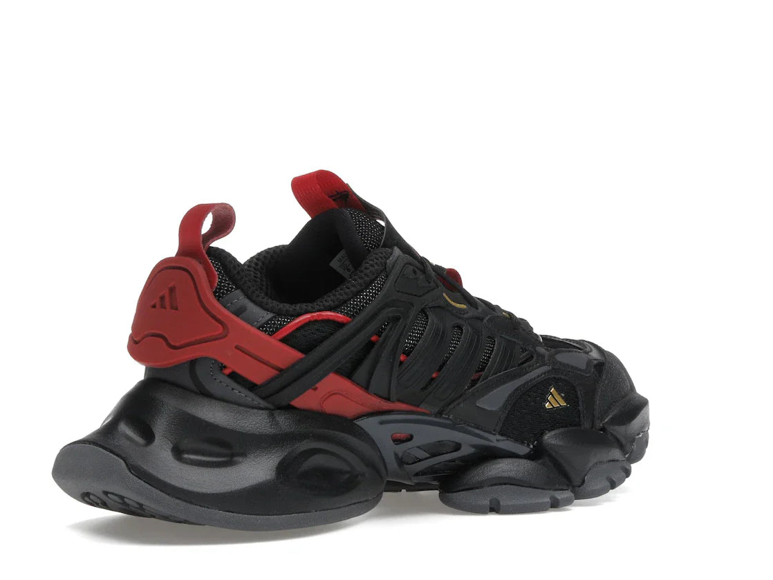 adidas XLG Runner Deluxe Schwarz Gold Metallic Rot