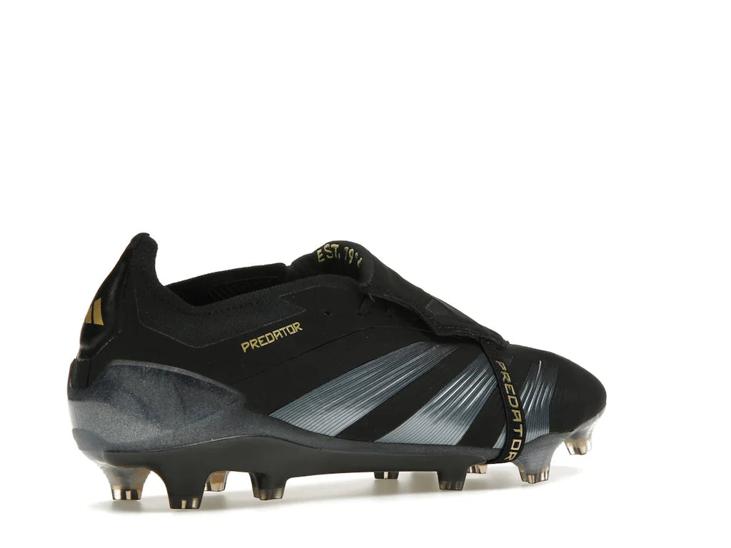 adidas Predator Elite Foldover Tongue FG Core Black Carbon Gold Metallic