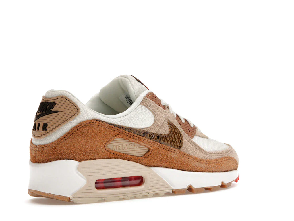 Nike Air Max 90 SE Pale Ivory Snakeskin Swoosh (Damen)