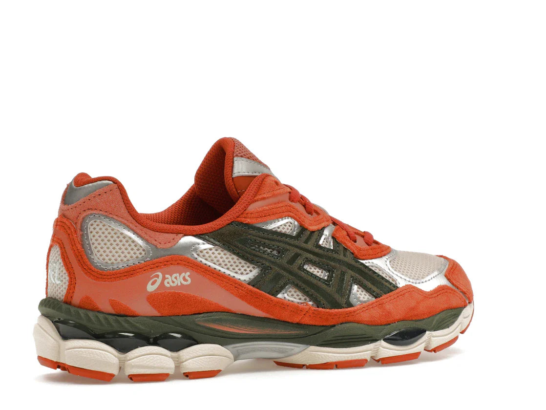 ASICS Gel-NYC Haferflockenwaldgrün Orange